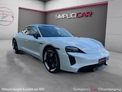 PORSCHE TAYCAN Turbo 680 ch - Pack Carbone - Pompe A Chaleur - Pack Chrono - 1ere Main