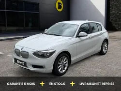 BMW Série 1 6 114 D 95 ch Urban Chic BVM6 /Radar av-arr/Cuir tissu/Clim auto/Régulateur/Nav