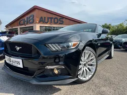 Ford mustang 5.0 v8 fastback noir boite automatique cuir rouge et noir carplay * dispo et visible sur notre parc* 41900 eur