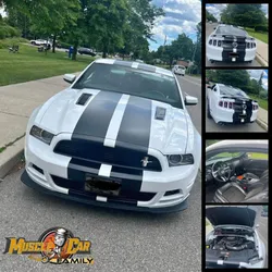 Très belle FORD MUSTANG GT/CS Coupé de 2014 - V8 - 5,0L - BM - 71 000 KMS - Blanche
