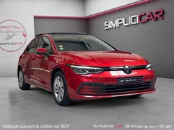 VOLKSWAGEN GOLF VIII 2.0 TDI SCR 150 LIFE PLUS DSG 150Ch Toit Ouvrant Suivi full VW 1ère main Garantie 12 mois