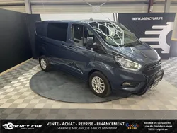 FORD TRANSIT Custom - 2.0 -130 cv Fourgon 280 L1H1 - aménagé - siège chauffants - suivi comp