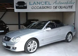 MERCEDES Cabriolet CLK 320 CDi BlueEfficiency 225CH BVA Avantgarde Gris Argent ✅ Garantie 6 Mois