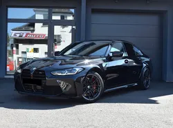 BMW M3 COMPETITION xDrive 510ch G80 Française /HUD /Laser /360°/ Carbone/ HK/ Ventilés /Full Black /Garantie BMW