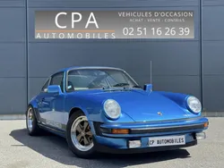 Porsche 911 3.0 SC COUPE 180 CH BVM5 TOIT OUVRANT MINERVA BLUE / DOSSIER COMPLET CG COLLECTION