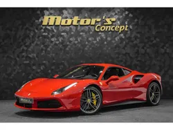 Ferrari 488 GTB 3.9 V8 670 CH / ROSSO CORSA MET NERO LIFT CAMERA CARBON ELECTRIC SEAT