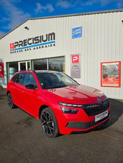 SKODA KAMIQ 1.5 TSI DSG7 MONTE-CARLO, Rouge, 8 CV, 5 portes, boite automatique CRIT’AIR 1