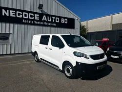 Peugeot expert cabine approfondie 2.0 hdi 120 cv 10/2018 138200 km 1er main 6 places porte latérale coulissante crochet d'attelage gp