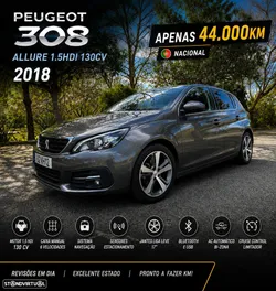 Peugeot 308 1.5 BlueHDi Allure