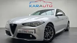 ALFA ROMEO GIULIA 2.2 JTD 136cv BVA8 SUPER (1ER PROPRIETAIRE * SUIVI COMPLET ALFA ROMEO * CUIR NOIR * LANE ASSIST * NAVIGATION * KEYLESS * GRIS METALLISÉ )