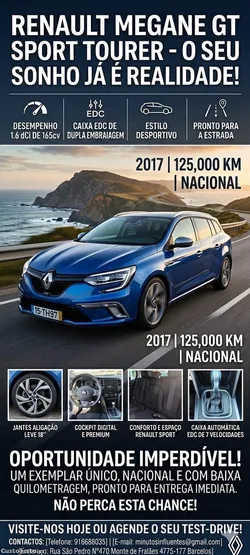 Renault Mégane GT Sport 1.6 dCi 163cv