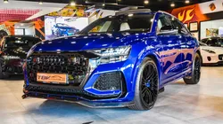 Audi RSQ8 -S ABT V8 740 CH BLEU SAN MARINO – PACK DYNAMIQUE RS PLUS – CERAMIQUE – CARBONE — FULL OPTIONS — PRODUIT RARE SUR LE MARCHÉ
