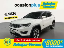JEEP Compass 2.0 Mjt Limited 4x4 AD Aut. 125kW