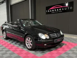 MERCEDES CLASSE CLK CABRIOLET 320 Elégance A + SIÈGES CHAUFFANTS/VENTILÉS + RADAR AV/AR + CLIMATISATION AUTO :