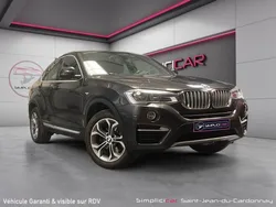 BMW X4 20D XDRIVE X-LINE BVA 190, caméra 360, carplay, hayon elctrique Garantie 12 mois 110726 kms