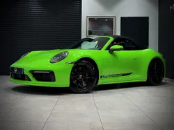 PORSCHE 911 992 CARRERA 4S CABRIOLET PACK SPORTDESIGN 3.0i 450 CH PDK VERT LEZERD FEUX MATRIX / LIFT / CAM 360 / APPROVED 03.2028 / PDCC / PACK CHRONO / BOSE / SIÈGE 14P / ECHAP SPORT "1ER MAIN" MY20