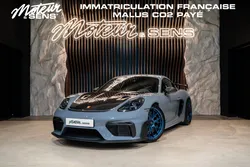 Porsche 718 Cayman GT4 RS Pack Weissach - Immat France - Malus Payé - Lift, Pack Chrono - Pack Cubsport - Jantes Magnésium - Sièges baquets intégraux - PDLS+ - Bose