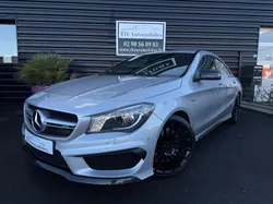 MERCEDES CLA (2) 45 AMG 380 4MATIC 7G-DCT / Pack carbone extérieur / Vitres teintées / sièges chauffants / sièges cuir Sport / Bluetooth / etc...