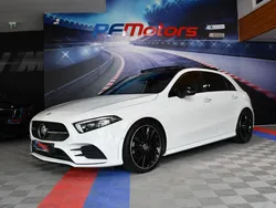 Mercedes Benz Classe A220 d 190 AMG Line G-DCT GPS Pro M-Bux TO Multibeam Caméra AV AR 360 Burmester JA 19