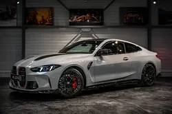 BMW M4 Coupé G82 LCI M4 CS 550Ch Bva Sport Steptronic 8R – ORIGINE FRANCE / 4 198 Km / Brooklyngrau / Full Ppf + Céramique / Harman Kardon / Toit Carbone / Hud / Pack M / Jantes 19/20’’ 827M