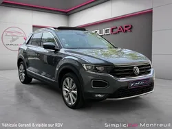 VOLKSWAGEN T-ROC 1.5 TSI EVO 150 CARAT EXCLU 150Ch Premiere main Garantie 12 mois toit ouvrant cuir apple carplay