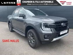 Ford Ranger DOUBLE CABINE 2.0 ECOBLUE 205 CH BVA10 4WD WILDTRAK 4 places SANS MALUS Prix Ht 46 658