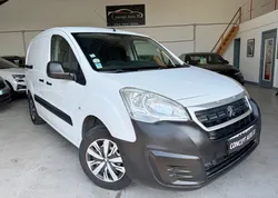 🏁 (9 575HT) PEUGEOT PARTNER 1,6L HDI 100ch PREMIUM 3PLACES 1°MAIN/FAIBLE KM CLIM/REGUL/BLUETOOTH