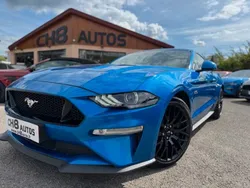Ford mustang v8 5.0 fastback phase 2 450 ch din bleu velocity * disponible et visible sur notre parc* 44900 eur