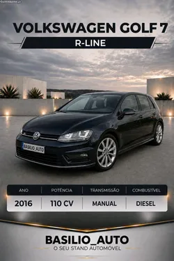 VW Golf Golf 7 1.6 TDI R-line