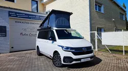VW CALIFORNIA T6.1 2.0 TDI 204Ch 4 Motion OCEAN EDITION DSG7 / PLANCHER BOIS / ATTELAGE / MI CUIR / VIRTUAL