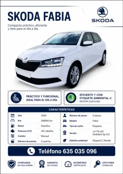 Skoda Fabia Combi 1.0 TSI Ambition Plus 81kW
