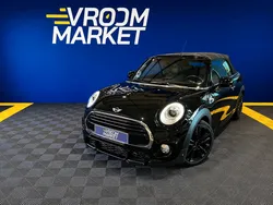 MINI CABRIO COOPER 136 PACK JOHN COOPER WORKS – 2018 – AUTO – 136 000 km – SIÈGES CHAUFFANTS – 2ÈME MAIN – SUIVI A JOUR