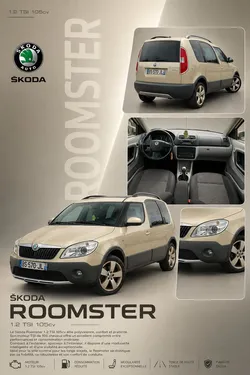 SKODA Roomster Phase 2 1.2 TSI 105 cv
