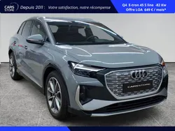 Audi q4 e-tron 45 s line • 285 ch • 566 km wltp • -29%