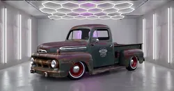 FORD F1 PICK UP 1951 V8 FLATHEAD 239 / Visible et disponible à la concession / Carrosserie entièrement patiné / TVA récupérable / Carte grise collection /