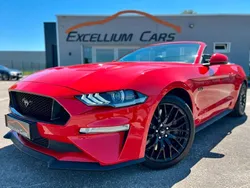 FORD MUSTANG CONVERTIBLE CABRIOLET GT V8 5.0 450 CH BV6 RACE RED 1ère MAIN 14 600 KM REELS SUIVI TOUS LES ANS CARNET + FACTURES