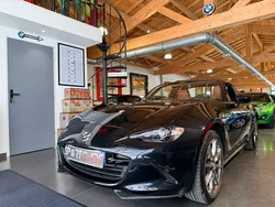 MAZDA MX5 RF 2.0 SKYACTIV-G 184cv Série Spéciale "KAZARI" / "Jet Black" / "Cuir Nappa Caramel" / "Caméra" 06/2023 "1ERE MAIN" 26.000 km "ÉTAT NEUF" *LIVRAISON POSSIBLE