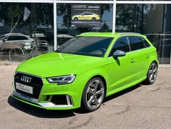 AUDI RS3 II (2) SPORTBACK 2.5 TFSI 400 QUATTRO S TRONIC Vert Kyalami Audi Exclusive
