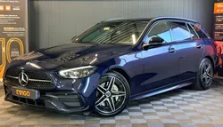 MERCEDES-BENZ CLASSE C BREAK MHEV 2.0 300D 265 Ch AMG LINE - ENTRETIEN MERCEDES - FOCAL - SIEGES ELETRIQUES - 360°