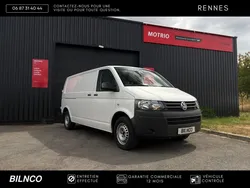 Volkswagen Transporter T5 L2H1 2.0 TDI 140ch DSG7 / Sièges Chauffants / Attelage / Webasto / Radars
