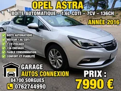 Opel astra 1.6l crdi 7cv 136ch boite automatique