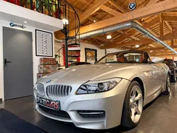 BMW Z4 35is sDrive 340cv M DKG "MAGNIFIQUE" Gris Titan Sièges Sport Cuir Kansas Rouge Corail 03/2012 SEULEMENT 40.000 km "ÉTAT NEUF" *LIVRAISON POSSIBLE