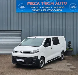 Citroen jumpy ca 6 places xl 2.0 bluehdi 120 cv 1ere main 2021 tva recuperable
