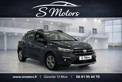 DACIA Sandero Stepway TCe 90 BVA Confort – GARANTIE 12 MOIS - 2022 – 84 700 km – 1ère main - TVA récupérable