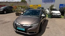 Honda Civic 2.2 IDTEC 150 Ch executive berline, marron , 8 cv, 5 portes, première mise en circulation le 31/08/2012 garantie 12 mois