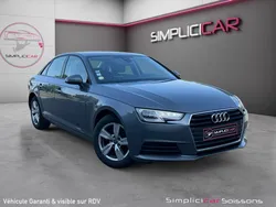 AUDI A4 B9 2.0 TDI 150 business line sièges cuir chauffants coffre électrique distrib ok garantie 12 mois