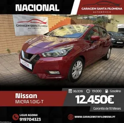 Nissan Micra 1.0IG-T  - NACIONAL