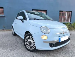 Fiat 500 1.2 i 70 BVA LOUNGE DUALOGIC BLEUE PASTEL