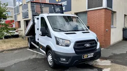 36 990 ht / ford transit benne coffre p350 rj 2.0 ecoblue 165 cv bvm6 trend business / tva recuperable