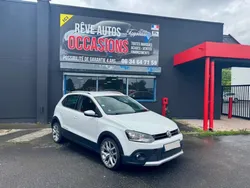 VW POLO CROSS 1.2L TSI 90CH ETHANOL 01/2017 82434KMS 11990e GARANTIE 6 MOIS TOTALE POSSIBILITÉ EXTENTION DE GARANTIE / REPRISE POSSIBLE
